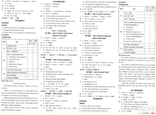 天津人民出版社2025年春全品作业本八年级英语下册译林牛津版江苏徐州专版答案 天津人民出版社2025年春全品作业本八年级英语下册译林牛津版江苏徐州专版答案
