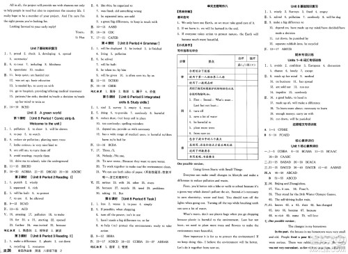 天津人民出版社2025年春全品作业本八年级英语下册译林牛津版江苏徐州专版答案 天津人民出版社2025年春全品作业本八年级英语下册译林牛津版江苏徐州专版答案