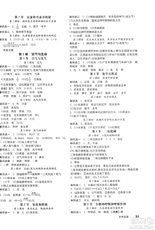 阳光出版社2025年春全品作业本八年级物理下册浙教版浙江专版答案 阳光出版社2025年春全品作业本八年级物理下册浙教版浙江专版答案