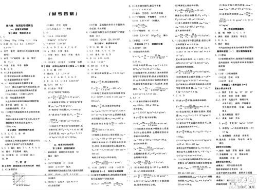 北京时代华文书局2025年春全品作业本八年级物理下册苏科版陕西专版答案 北京时代华文书局2025年春全品作业本八年级物理下册苏科版陕西专版答案