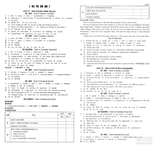 浙江教育出版社2025年春全品作业本九年级英语下册人教版山西专版答案 浙江教育出版社2025年春全品作业本九年级英语下册人教版山西专版答案
