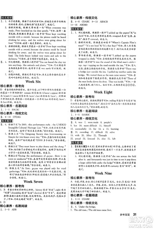 延边教育出版社2025年春全品作业本九年级英语下册译林牛津版江苏专版答案 延边教育出版社2025年春全品作业本九年级英语下册译林牛津版江苏专版答案