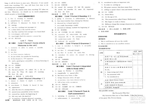 延边教育出版社2025年春全品作业本九年级英语下册译林牛津版江苏专版答案 延边教育出版社2025年春全品作业本九年级英语下册译林牛津版江苏专版答案
