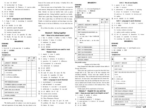 北京时代华文书局2025年春全品作业本九年级英语下册外研版内蒙古专版答案 北京时代华文书局2025年春全品作业本九年级英语下册外研版内蒙古专版答案