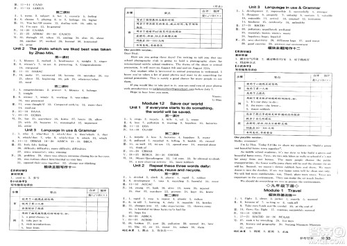 河北科学技术出版社2025年春全品作业本九年级英语下册外研版天津专版答案 河北科学技术出版社2025年春全品作业本九年级英语下册外研版天津专版答案