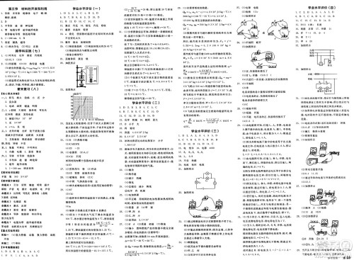 阳光出版社2025年春全品作业本九年级物理下册沪科版福建专版答案 阳光出版社2025年春全品作业本九年级物理下册沪科版福建专版答案