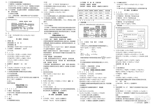 沈阳出版社2025年春全品作业本九年级化学下册人教版河南专版答案 沈阳出版社2025年春全品作业本九年级化学下册人教版河南专版答案