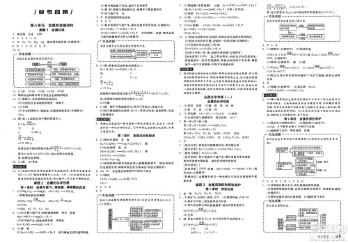沈阳出版社2025年春全品作业本九年级化学下册人教版山西专版答案 沈阳出版社2025年春全品作业本九年级化学下册人教版山西专版答案