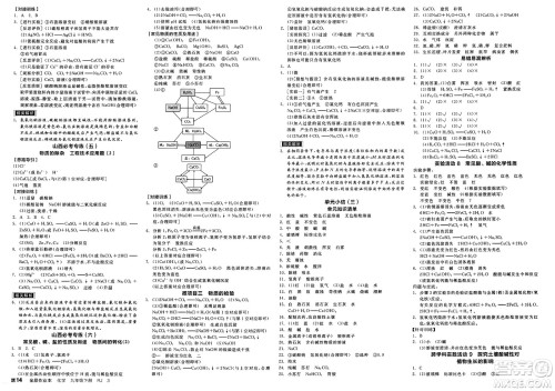 沈阳出版社2025年春全品作业本九年级化学下册人教版山西专版答案 沈阳出版社2025年春全品作业本九年级化学下册人教版山西专版答案