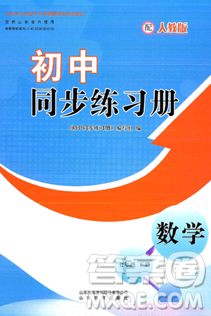 山东教育出版社2025年春初中同步练习册七年级数学下册人教版山东专版答案 山东教育出版社2025年春初中同步练习册七年级数学下册人教版山东专版答案