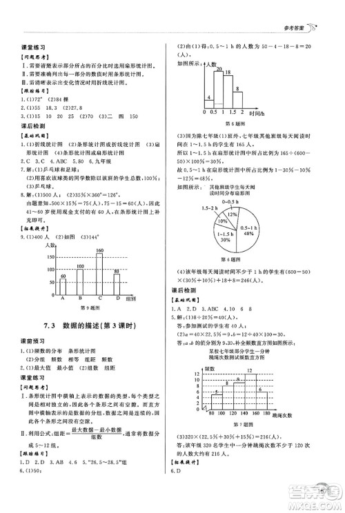 泰山出版社2025年春初中同步练习册七年级数学下册青岛版答案 泰山出版社2025年春初中同步练习册七年级数学下册青岛版答案