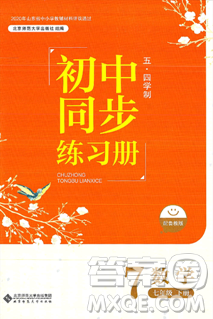 北京师范大学出版社2025年春初中同步练习册七年级数学下册鲁教版五四制答案 北京师范大学出版社2025年春初中同步练习册七年级数学下册鲁教版五四制答案