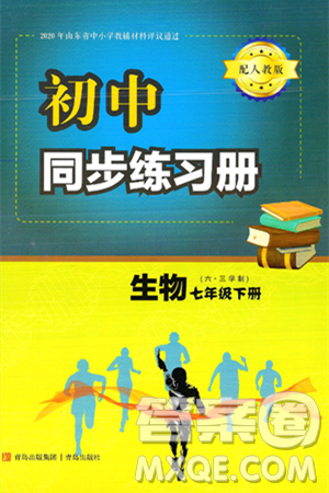 青岛出版社2025年春初中同步练习册七年级生物下册人教版答案 青岛出版社2025年春初中同步练习册七年级生物下册人教版答案