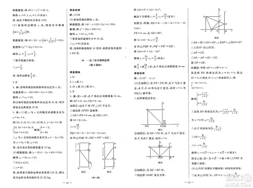 北京师范大学出版社2025年春初中同步练习册八年级数学下册鲁教版五四制答案 北京师范大学出版社2025年春初中同步练习册八年级数学下册鲁教版五四制答案