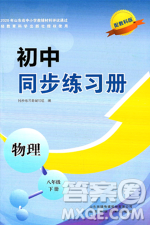 山东科学技术出版社2025年春初中同步练习册八年级物理下册教科版答案 山东科学技术出版社2025年春初中同步练习册八年级物理下册教科版答案