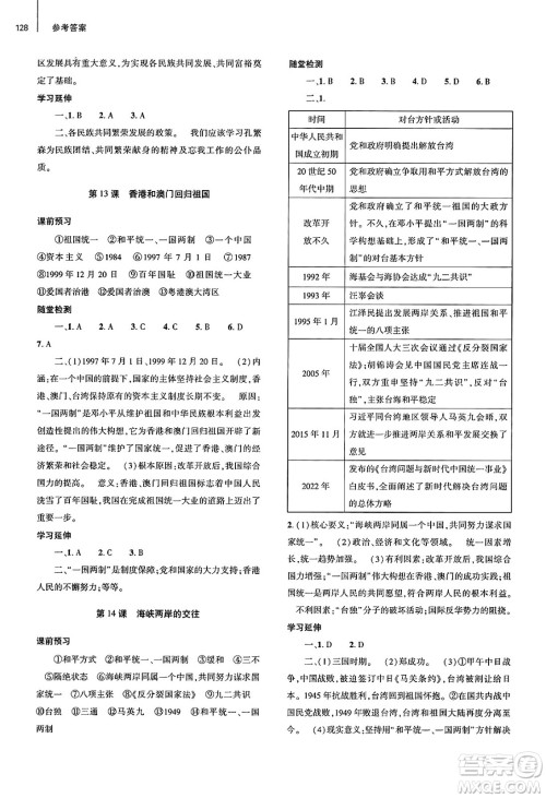 大象出版社2025年春初中同步练习册八年级历史下册人教版山东专版答案 大象出版社2025年春初中同步练习册八年级历史下册人教版山东专版答案