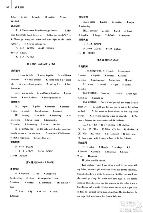 大象出版社2025年春初中同步练习册九年级英语下册人教版山东专版答案 大象出版社2025年春初中同步练习册九年级英语下册人教版山东专版答案