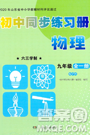 湖南少年儿童出版社2025年春初中同步练习册九年级物理下册沪科版六三制答案 湖南少年儿童出版社2025年春初中同步练习册九年级物理下册沪科版六三制答案