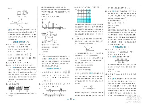 北京教育出版社2025年春亮点给力大试卷六年级数学下册人教版陕西专版答案 北京教育出版社2025年春亮点给力大试卷六年级数学下册人教版陕西专版答案
