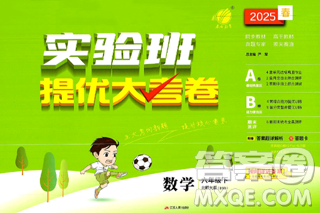 江苏人民出版社2025年春春雨教育实验班提优大考卷六年级数学下册北师大版答案