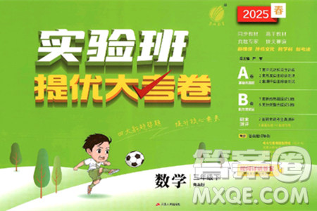 江苏人民出版社2025年春春雨教育实验班提优大考卷三年级数学下册青岛版答案