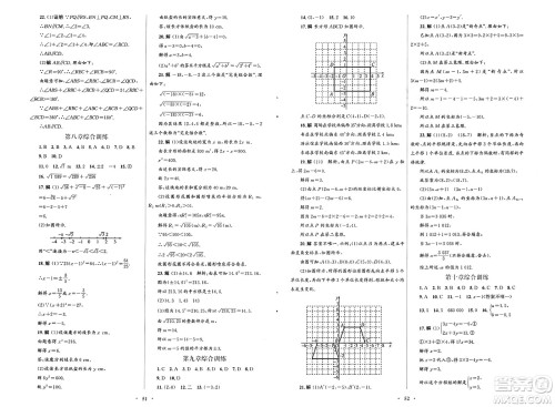 人民教育出版社2025年春初中同步测控优化设计七年级数学下册人教版福建专版答案 人民教育出版社2025年春初中同步测控优化设计七年级数学下册人教版福建专版答案