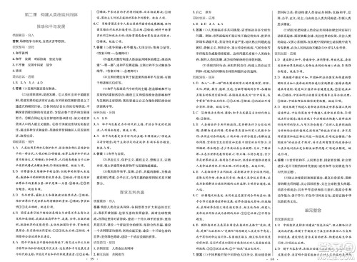 人民教育出版社2025年春初中同步测控优化设计九年级道德与法治下册人教版新疆专版答案