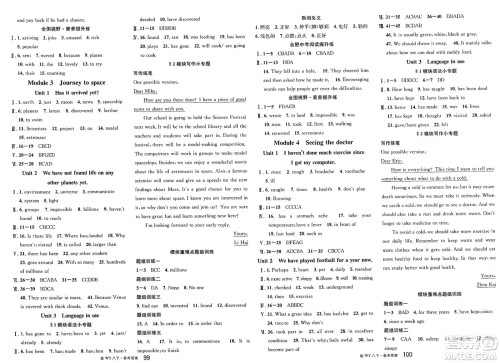 安徽师范大学出版社2025年春名校课堂八年级英语下册外研版合肥专版答案 安徽师范大学出版社2025年春名校课堂八年级英语下册外研版合肥专版答案