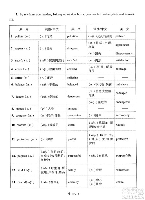 华东师范大学出版社2025年春华东师大版一课一练七年级英语下册牛津版增强版答案 华东师范大学出版社2025年春华东师大版一课一练七年级英语下册牛津版增强版答案