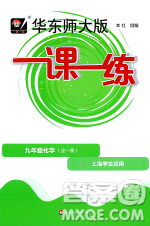 华东师范大学出版社2025年春华东师大版一课一练九年级化学下册华师版上海专版答案