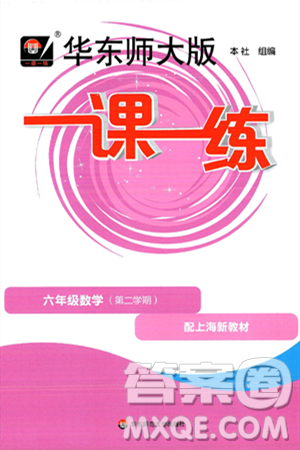 华东师范大学出版社2025年春华东师大版一课一练六年级数学下册华师版上海专版答案