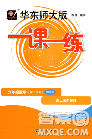 华东师范大学出版社2025年春华东师大版一课一练六年级数学下册华师版上海专版增强版答案