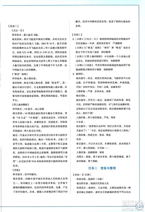 江苏凤凰教育出版社2025年春学习与评价七年级语文下册统编版答案 江苏凤凰教育出版社2025年春学习与评价七年级语文下册统编版答案