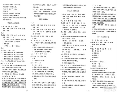陕西人民教育出版社2025年春学习与评价五年级语文下册人教版答案 陕西人民教育出版社2025年春学习与评价五年级语文下册人教版答案