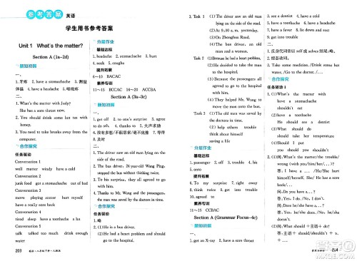 黑龙江教育出版社2025年春资源与评价八年级英语下册人教版答案 黑龙江教育出版社2025年春资源与评价八年级英语下册人教版答案