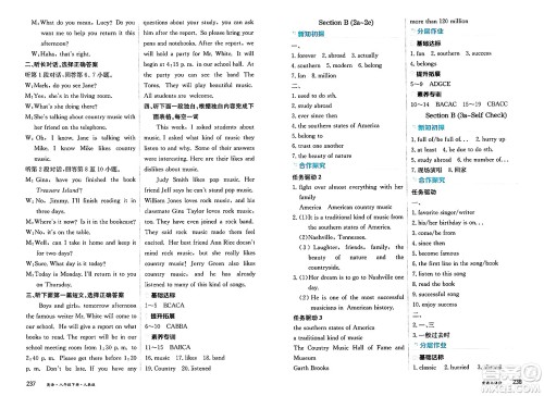 黑龙江教育出版社2025年春资源与评价八年级英语下册人教版答案 黑龙江教育出版社2025年春资源与评价八年级英语下册人教版答案