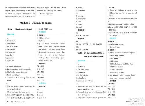 黑龙江教育出版社2025年春资源与评价八年级英语下册外研版答案 黑龙江教育出版社2025年春资源与评价八年级英语下册外研版答案