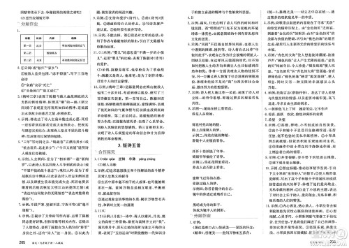 黑龙江教育出版社2025年春资源与评价九年级语文下册人教版答案
