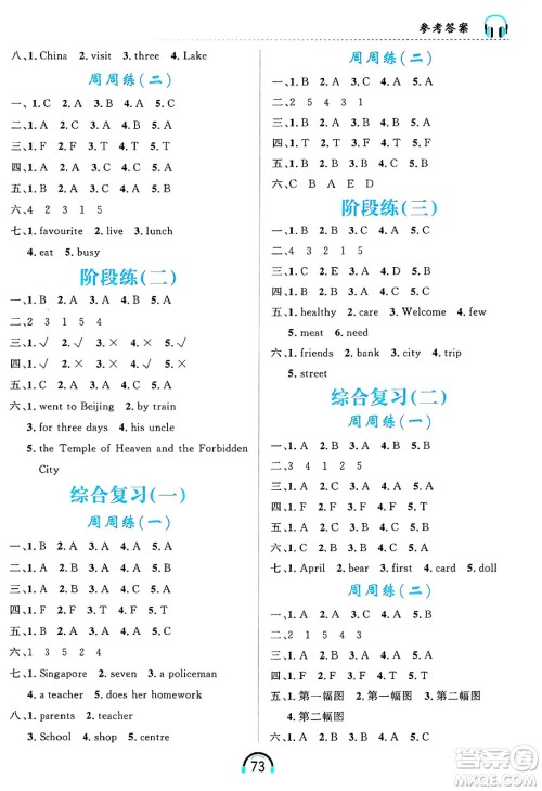 黑龙江教育出版社2025年春资源与评价英语听力六年级英语下册B版黑龙江专版答案