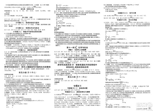 开明出版社2025年春名校课堂九年级化学下册人教版河南专版答案 开明出版社2025年春名校课堂九年级化学下册人教版河南专版答案