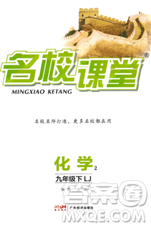 广东经济出版社2025年春名校课堂九年级化学下册鲁教版答案