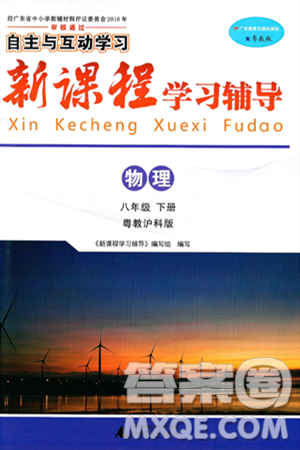 广西师范大学出版社2025年春自主与互动学习新课程学习辅导八年级物理下册沪粤版答案
