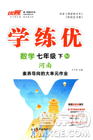 延边大学出版社2025年春优翼学练优七年级数学下册人教版河南专版答案