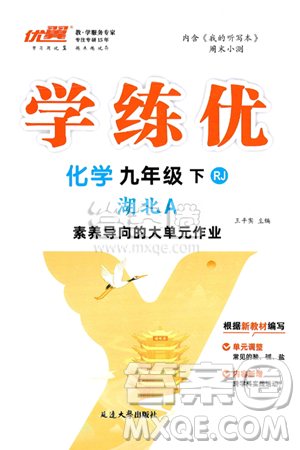 延边大学出版社2025年春优翼学练优九年级化学下册人教版湖北专版答案