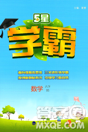 河海大学出版社2025年春5星学霸六年级数学下册北师大版答案 河海大学出版社2025年春5星学霸六年级数学下册北师大版答案