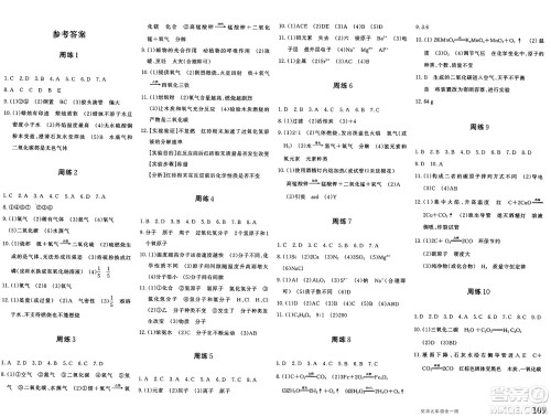新疆青少年出版社2025年春优学1+1评价与测试九年级化学下册通用版答案 新疆青少年出版社2025年春优学1+1评价与测试九年级化学下册通用版答案
