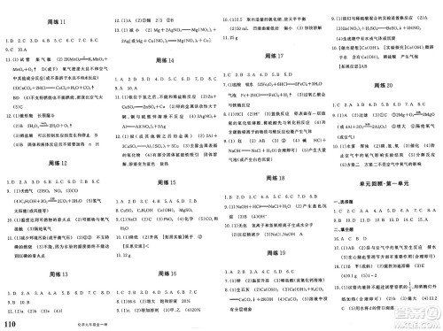 新疆青少年出版社2025年春优学1+1评价与测试九年级化学下册通用版答案 新疆青少年出版社2025年春优学1+1评价与测试九年级化学下册通用版答案