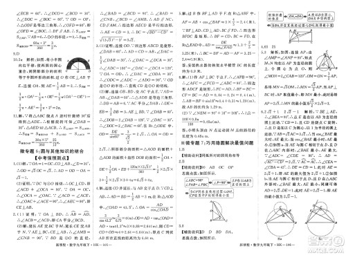延边大学出版社2025年春优翼新领程九年级数学下册沪科版答案