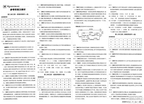 新疆青少年出版社2025年春神龙教育非常海淀单元测试AB卷七年级生物下册人教版答案 新疆青少年出版社2025年春神龙教育非常海淀单元测试AB卷七年级生物下册人教版答案