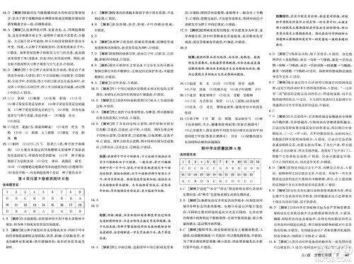 新疆青少年出版社2025年春神龙教育非常海淀单元测试AB卷七年级生物下册苏教版答案 新疆青少年出版社2025年春神龙教育非常海淀单元测试AB卷七年级生物下册苏教版答案